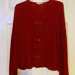 Maurice’s Long Sleeved Blouse